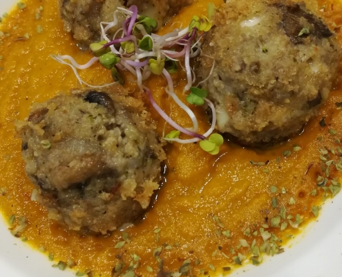 albóndigas de arroz