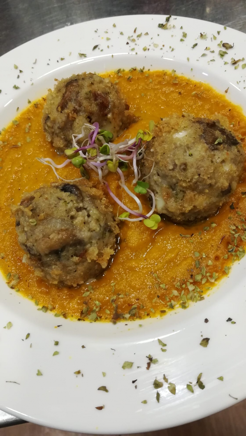 albóndigas de arroz